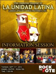 LUL Omicron Chapter Fall Informational